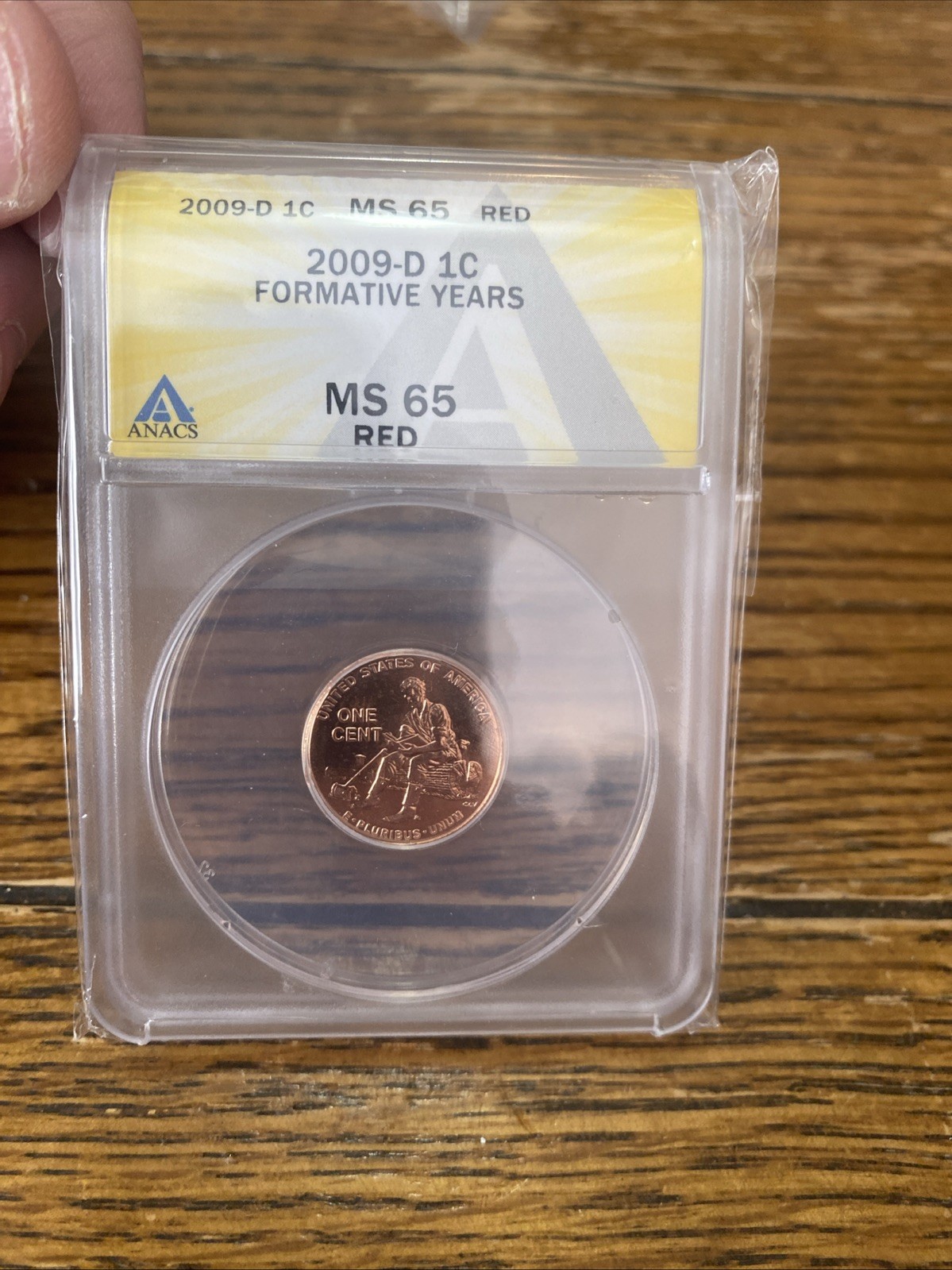 2009 D Formative Years Lincoln Cent Penny Ms-65 RD