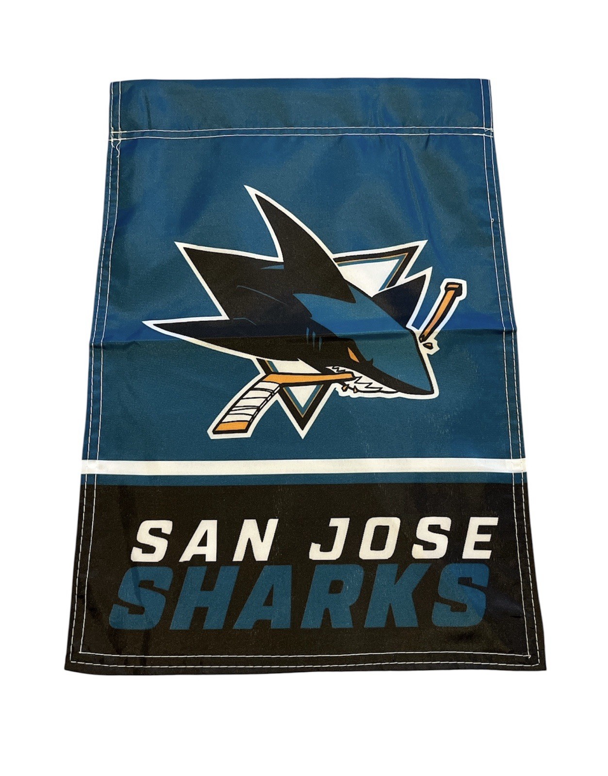 San Jose Sharks Garden Flag Double Sided 12x18 Yard Hanging Flag NHL