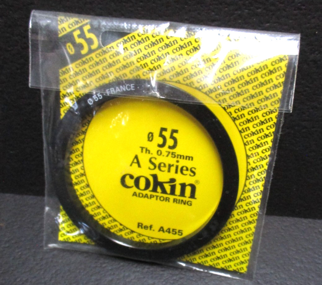 Cokin "A" 55mm adapter ring. New OLD STOCK