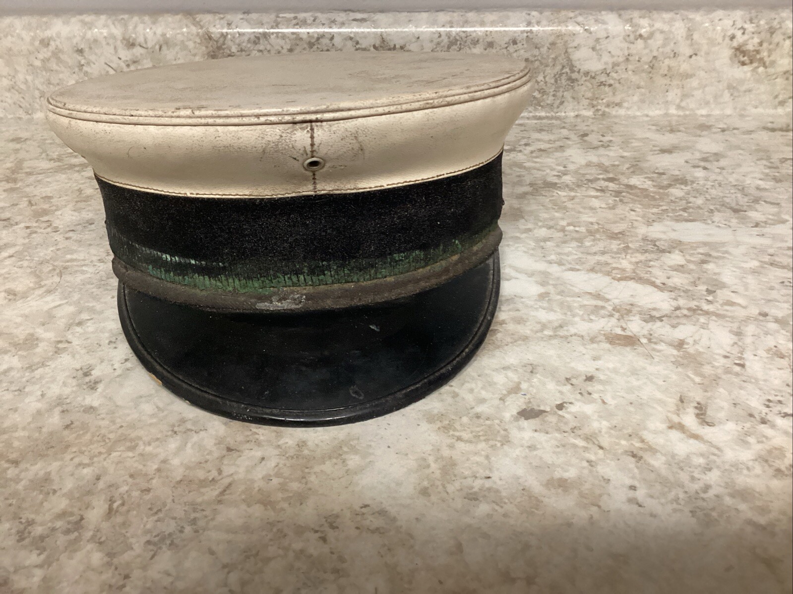“Headmaster” Vintage Fire Department Uniform Hat