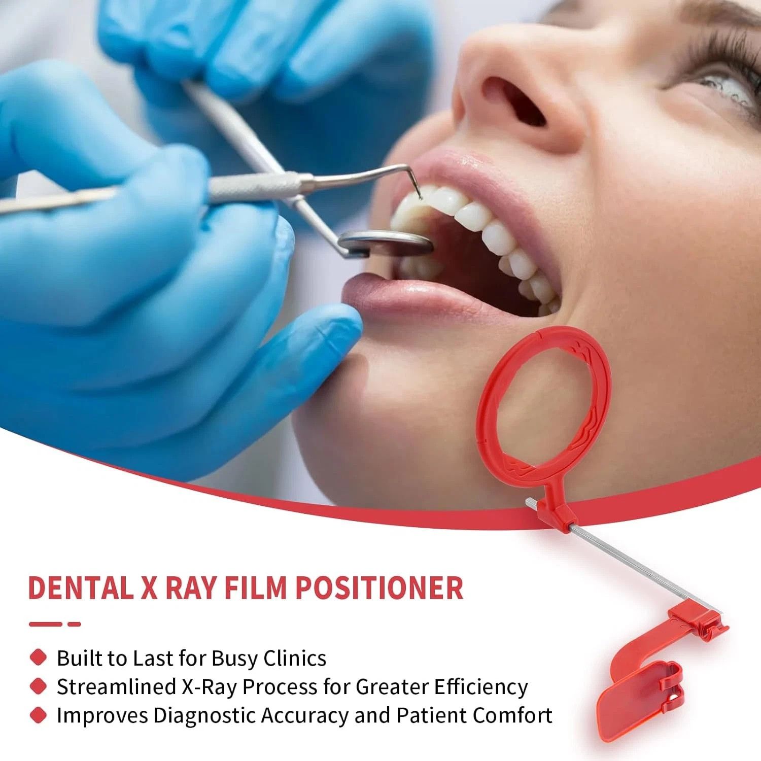 5Pcs Dental Aiming Ring X-RAY Positioning System Type Bite Wing