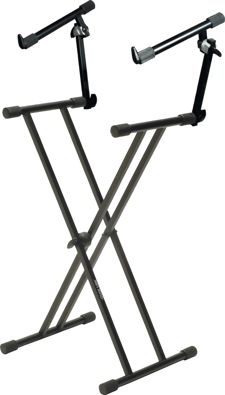 Quik Lok T-22 X Stand for Keyboard. Double Tier Double Brace