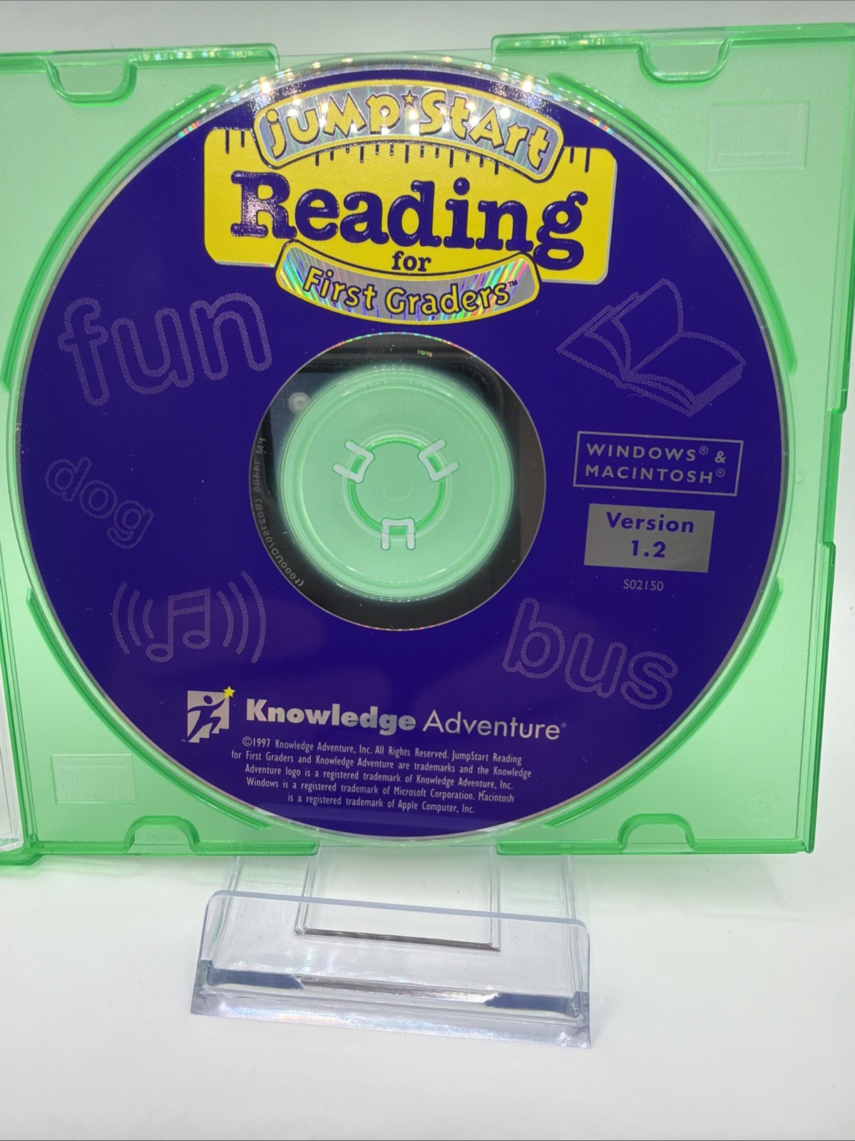 Jump Start Reading for First Graders CD-Rom Version 1.2.2Windows Mac - Disc Only