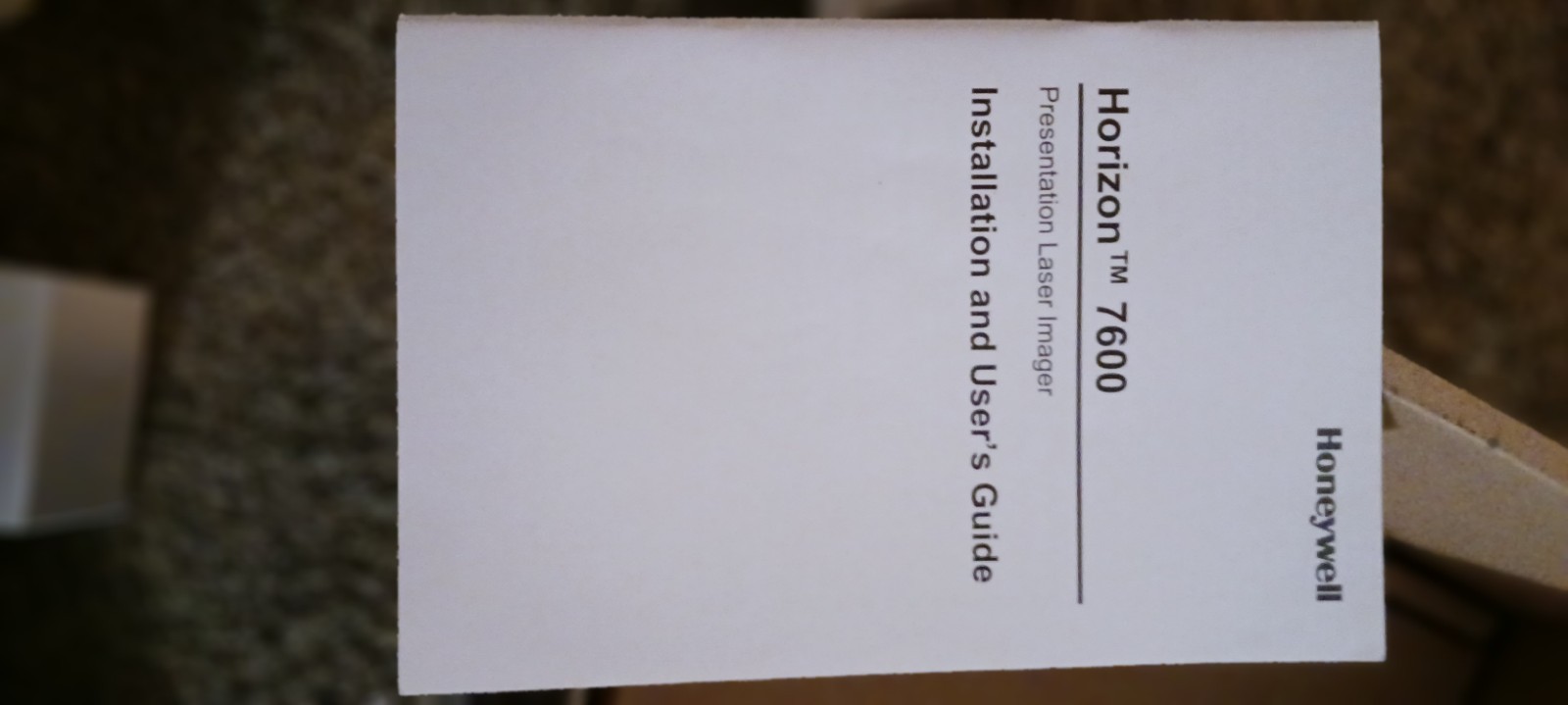 Horizon MS7625 Model Scanner