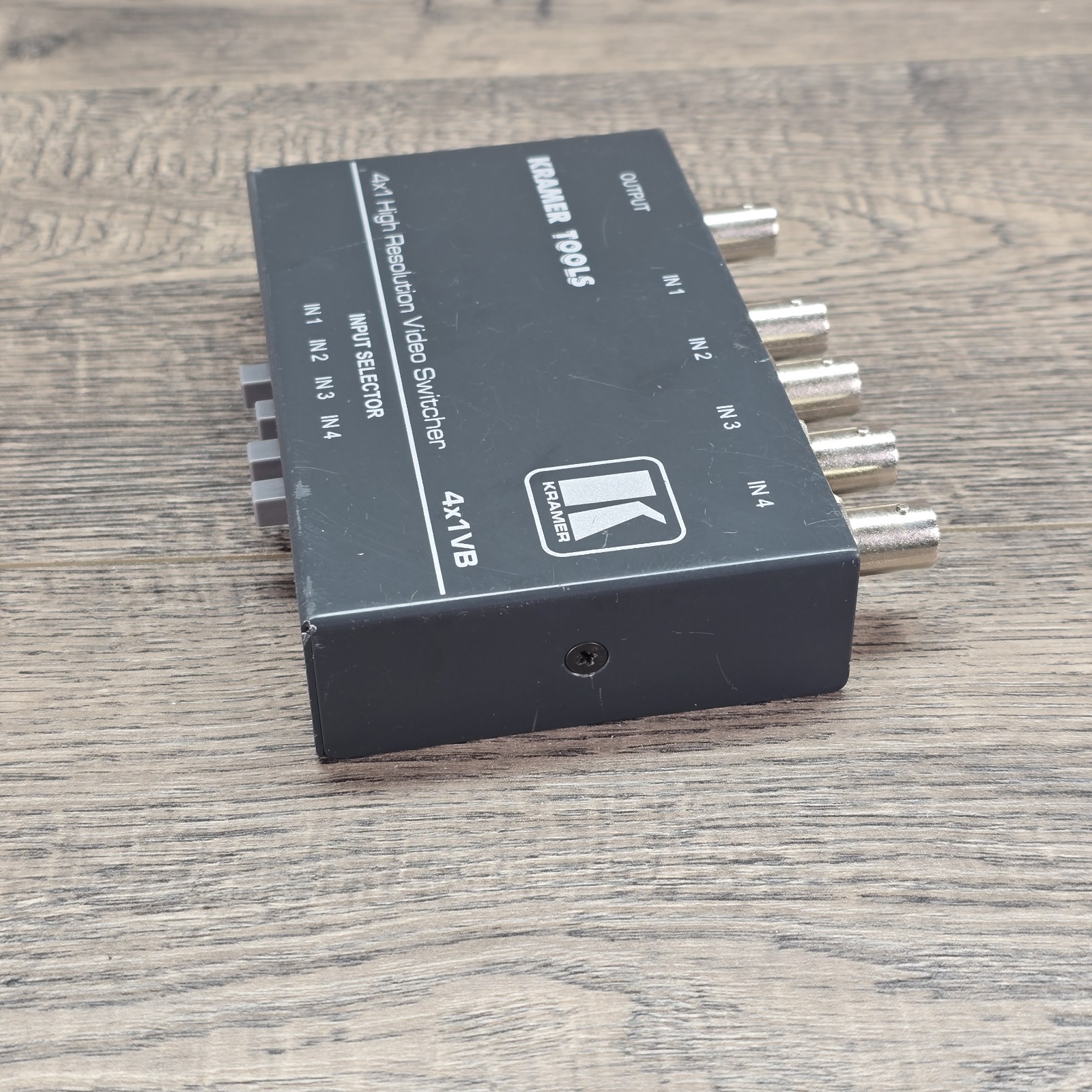 Kramer Tools 4x1VB High-Resolution Video Switcher - Tested Working