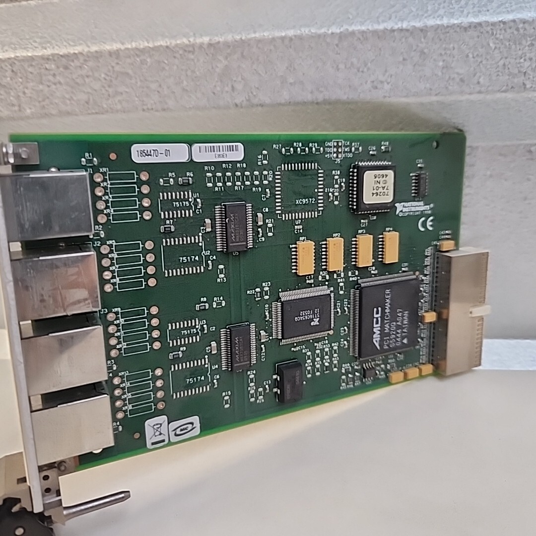 National Instruments PXI-8420 RS-232 Serial Interface Module Card 185447D-01