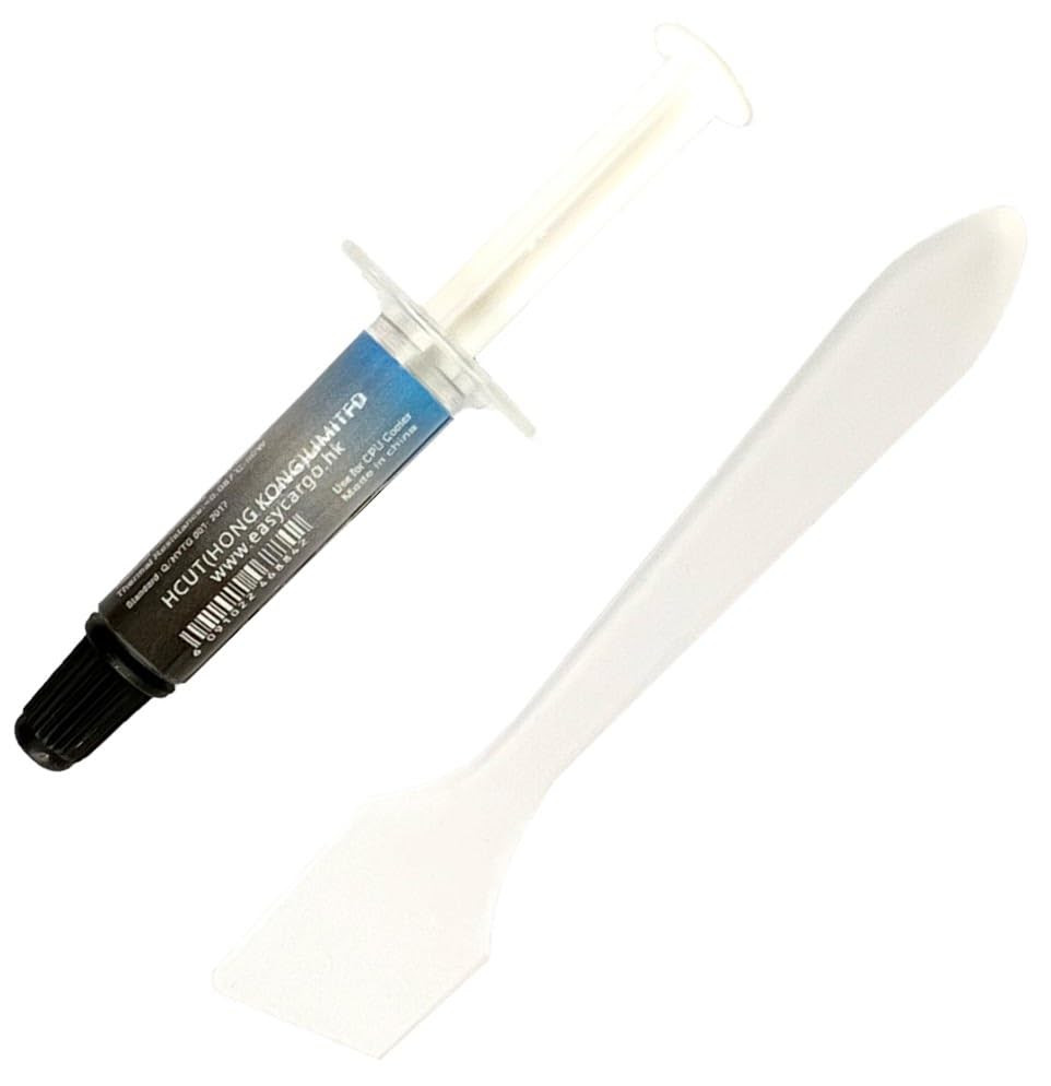 1g Silver Thermal Paste Kit, High Performance Thermal Conductive Grease Heatsink