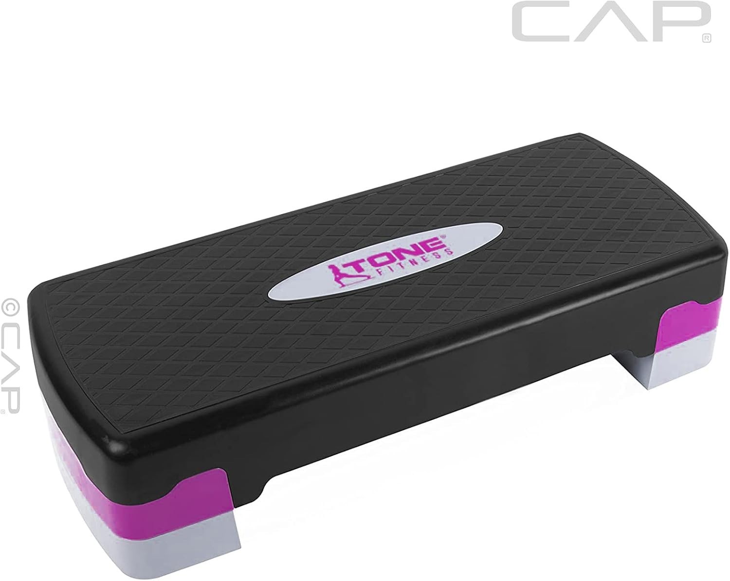 Fitness Stepper Exercise Platform - Adjustable Step for Cardiovascular Workouts