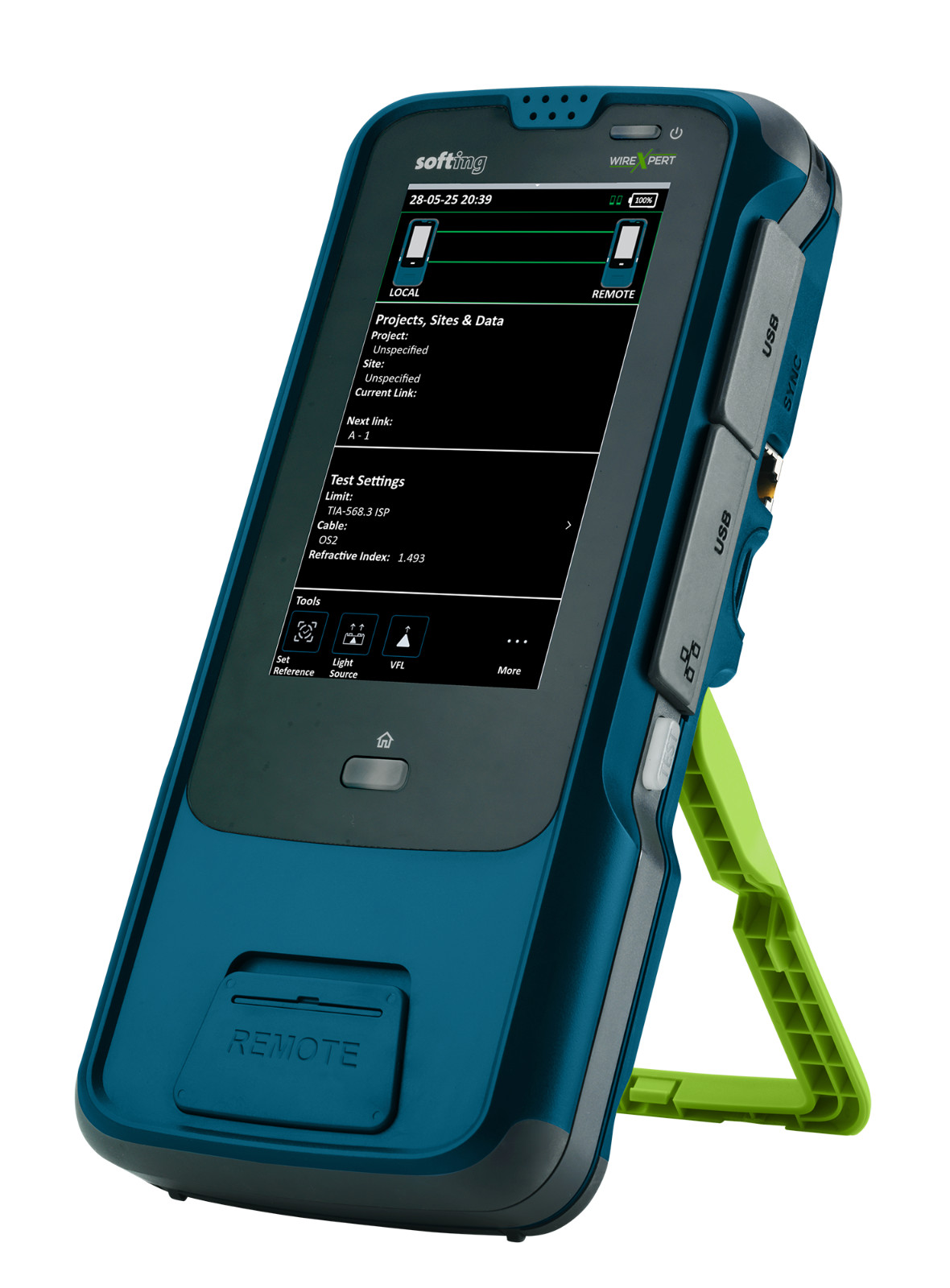 Softing WireXpert MP FQ. Certifier for single- and multimode cabling