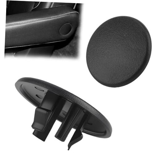 2PCS Car Armrest Cover,Universal Armrest Cap Replacement for Chevy Tahoe, Black