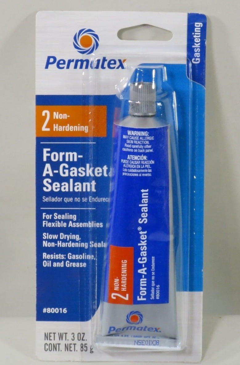 Permatex 80016 Form-A-Gasket® Non-Hardening #2 Sealant Sellador - 3oz Tube