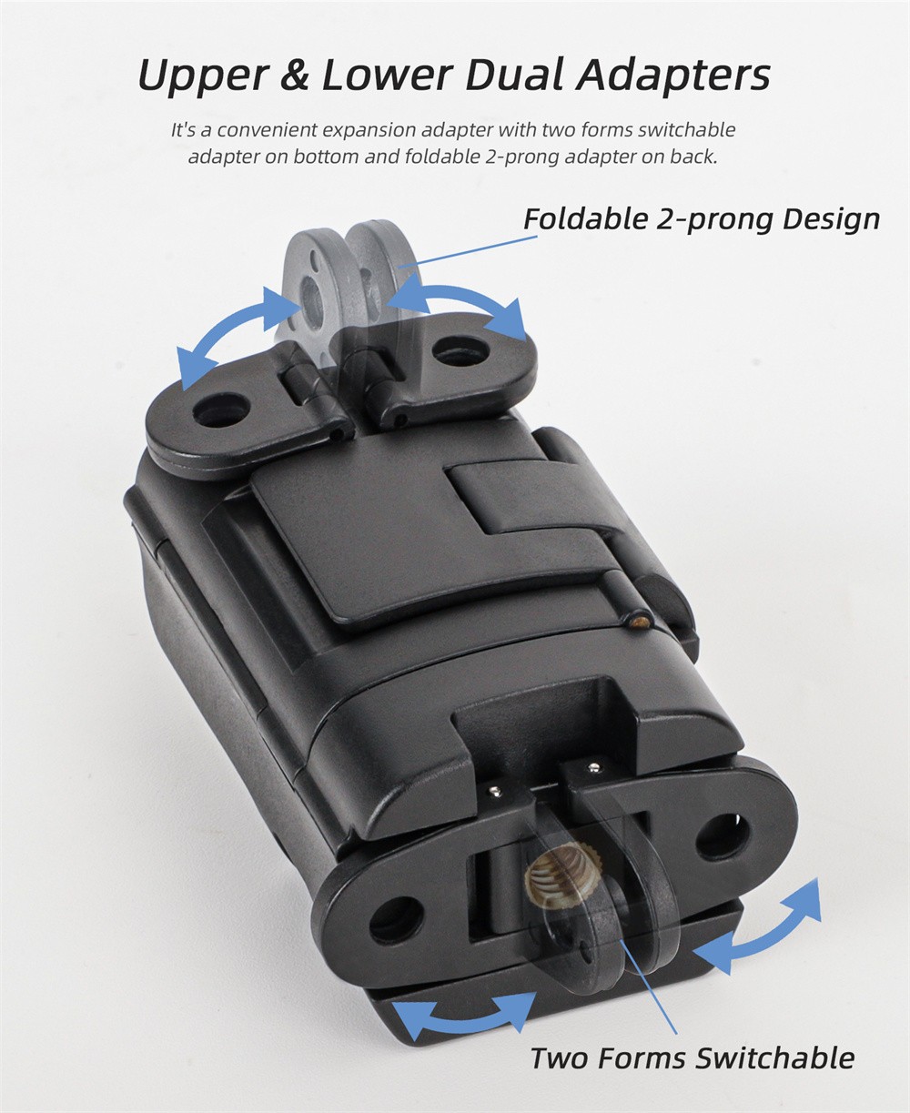 For DJI Pocket 3 Camera Adapter Foldable Expansion Protective Case Bracket