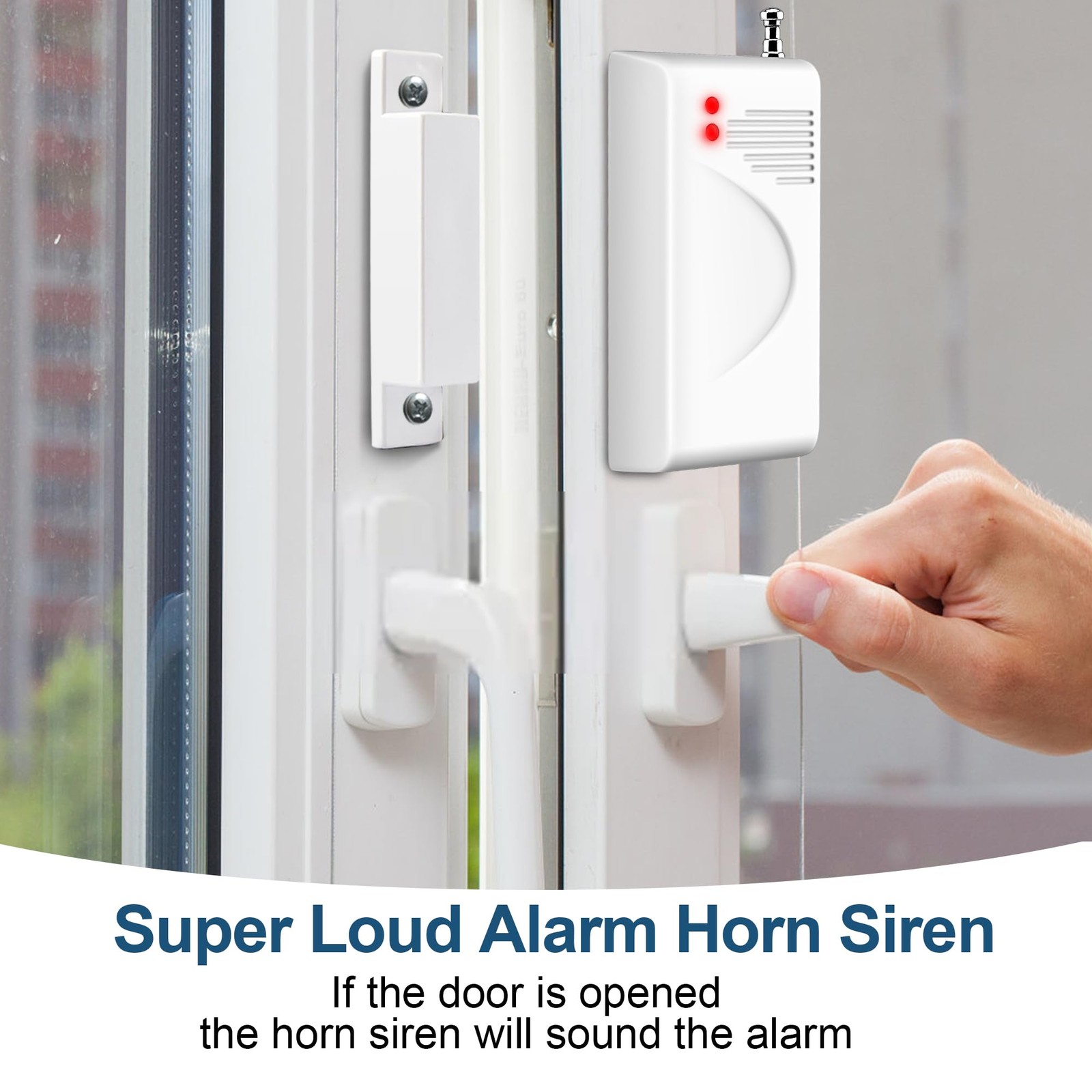 WiFi Alarm Home Security System, Wireless System Horn Water Detectors