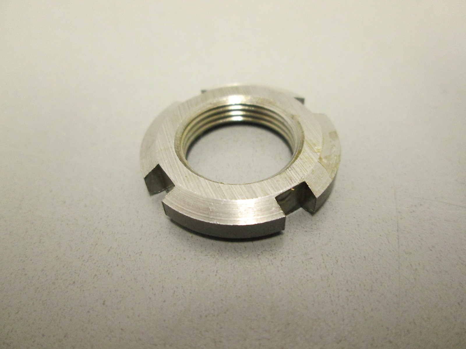 KM-3 METRIC SHAFT LOCK NUT M17 X 1 ID, 28MM OD, 5MM WIDE