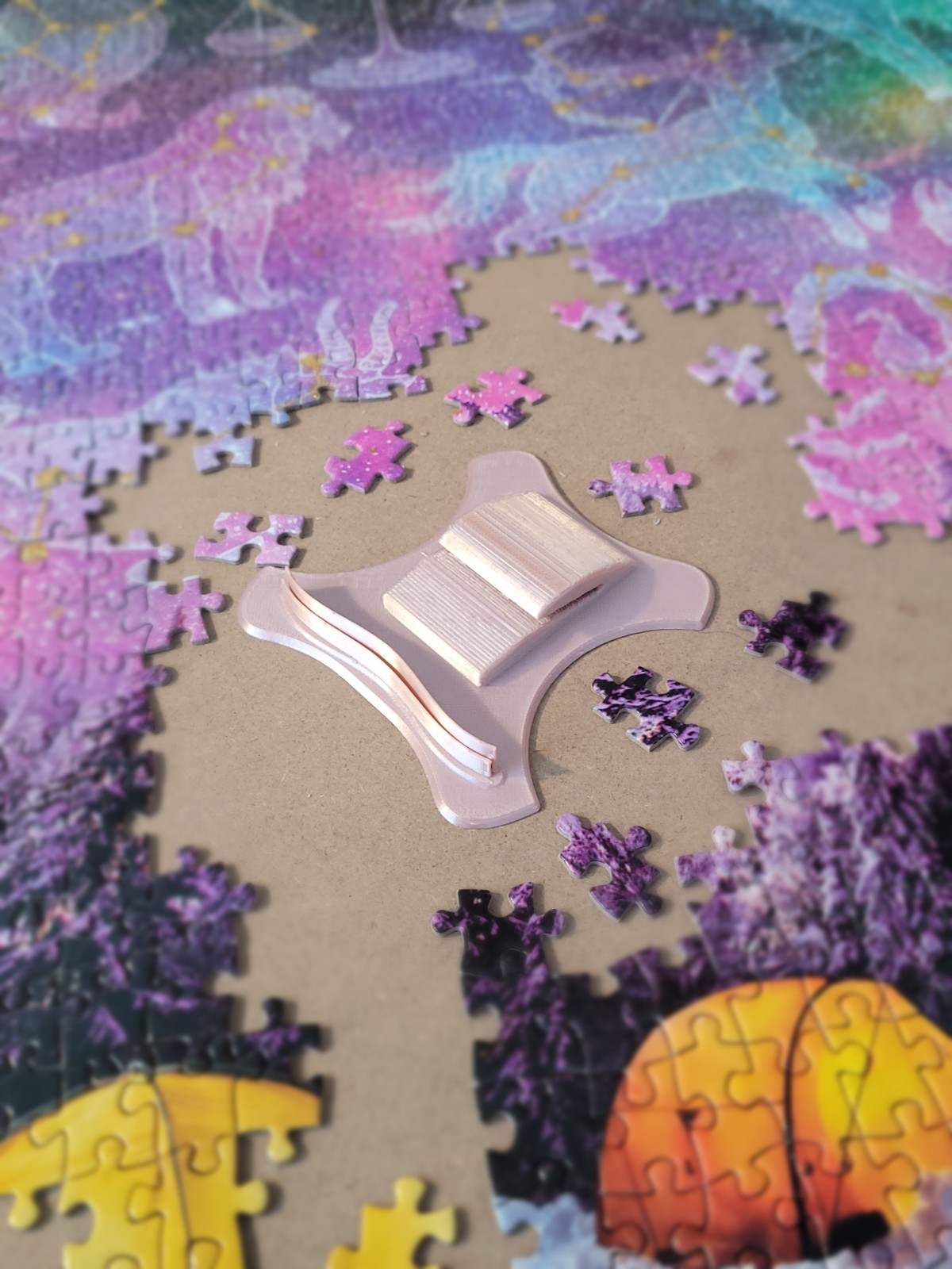 Puzzle box lid & poster holder