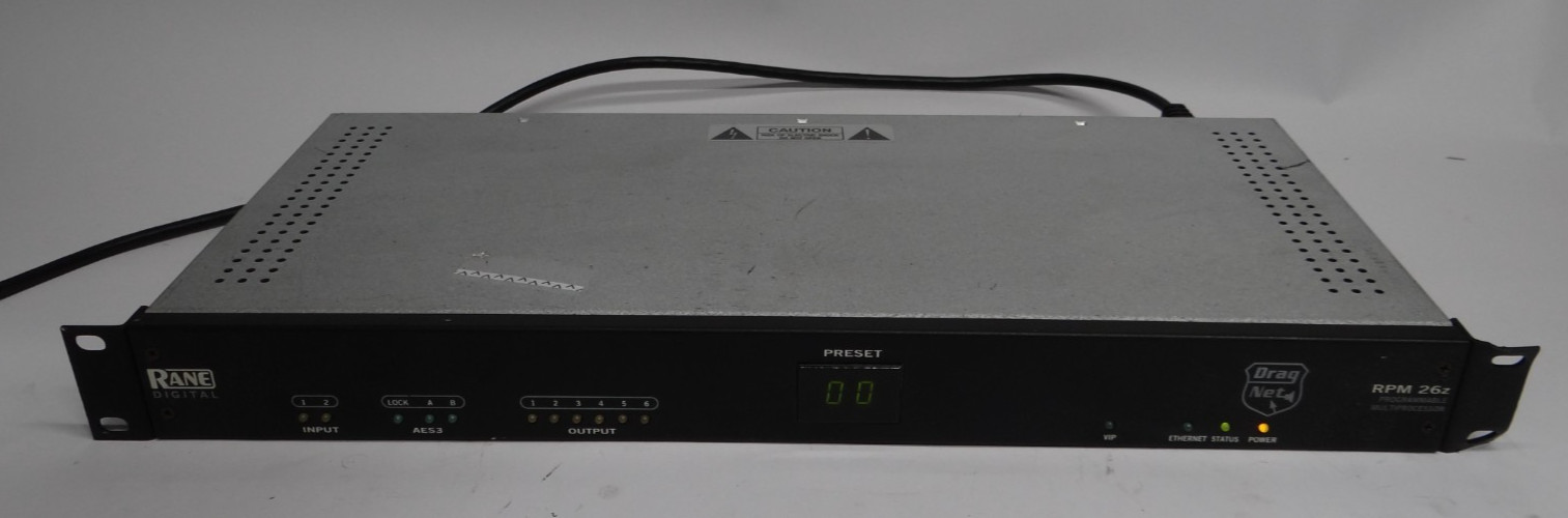 RANE RPM 26Z PROGRAMMABLE MULTIPROCESSOR