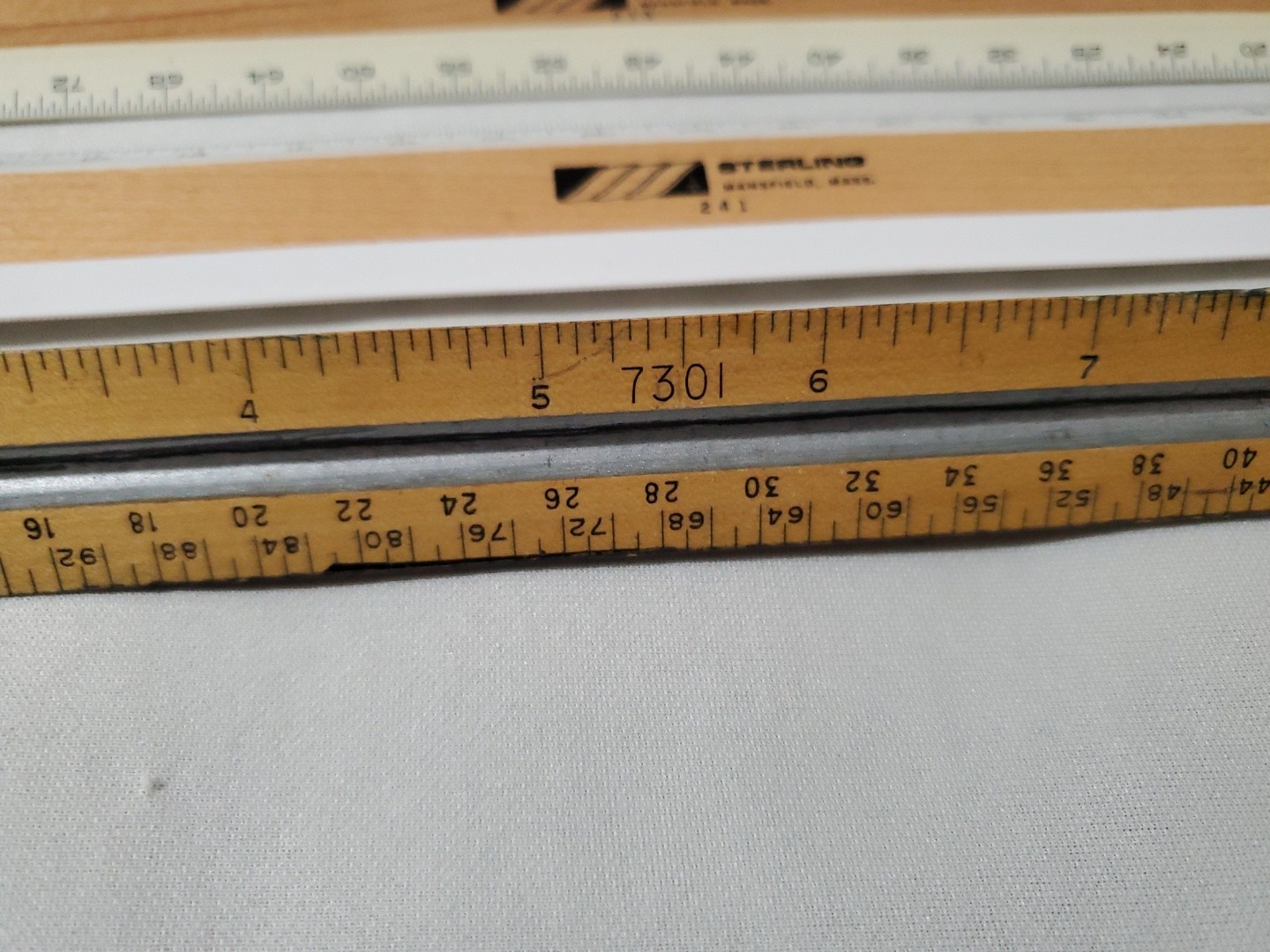 9pcs Mixed Lot Engineering Triangle Rulers Technical Drafting - Bruning Sterling