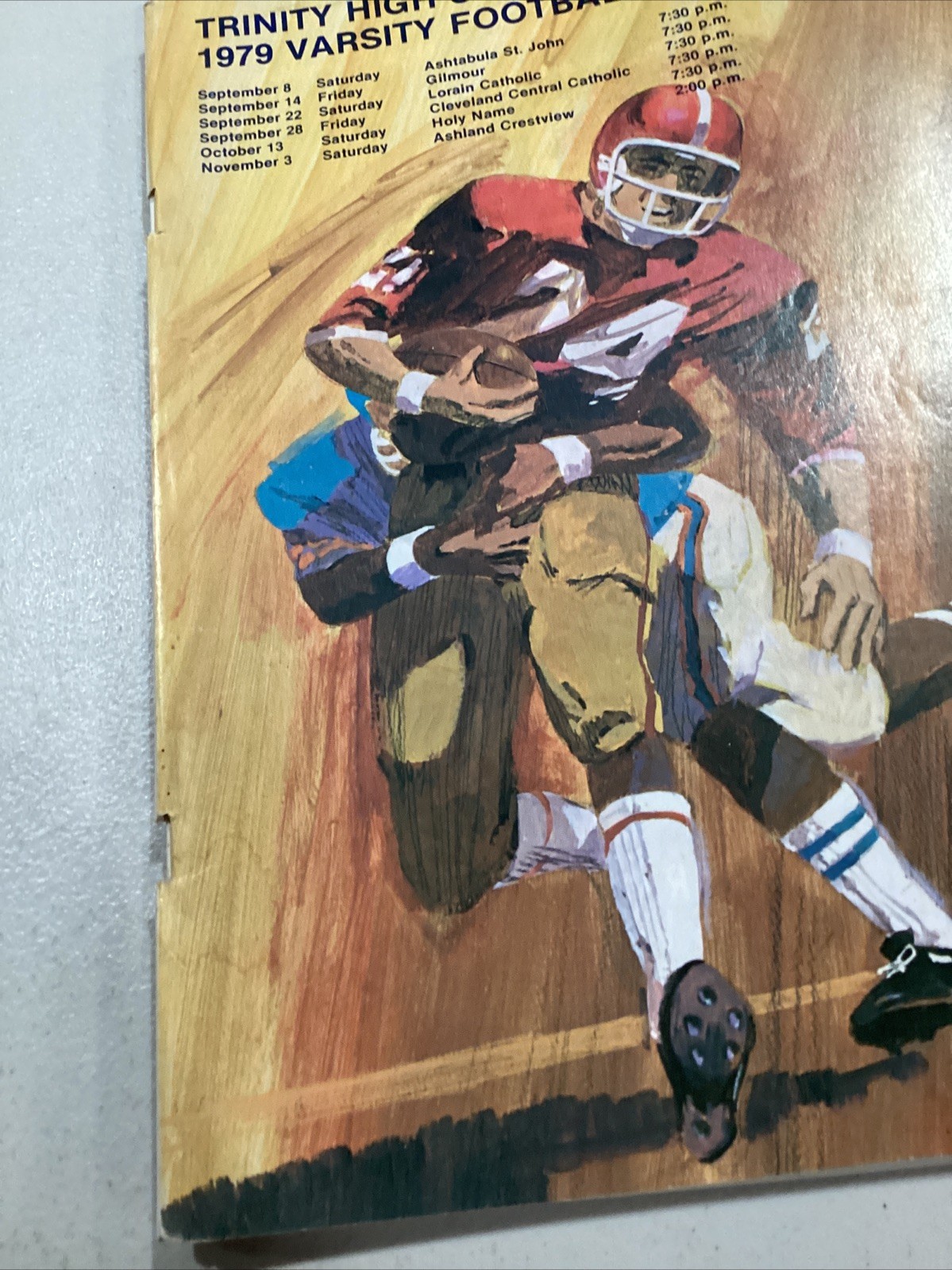 1979 Trinity v Ashtabula Saint John High School Football Program