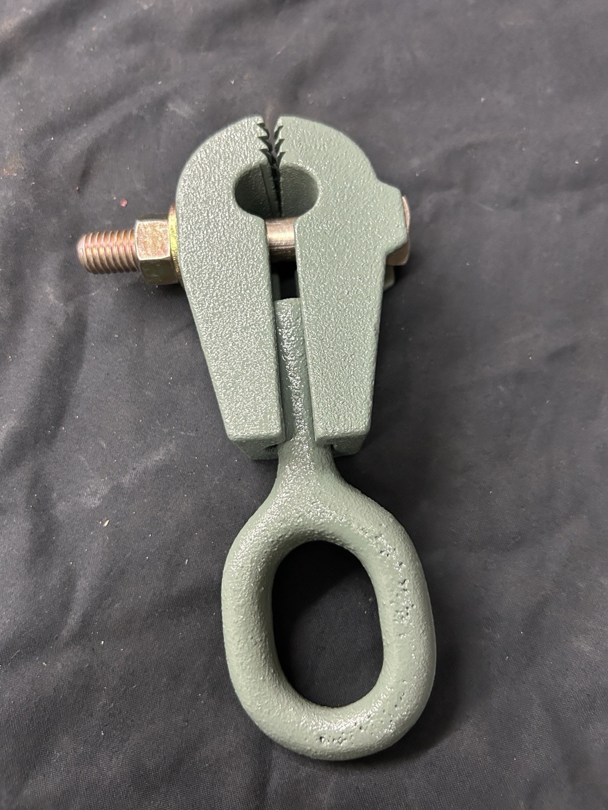 Mo clamp GREEN 0205  style Made in USA  Bodyshop clamp
