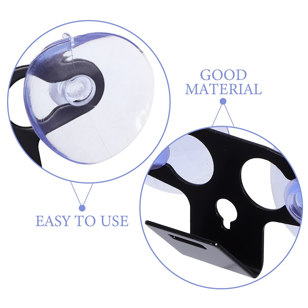 2 Pcs Car Radar Holder Windshield Mounting Accessory Bracket for
