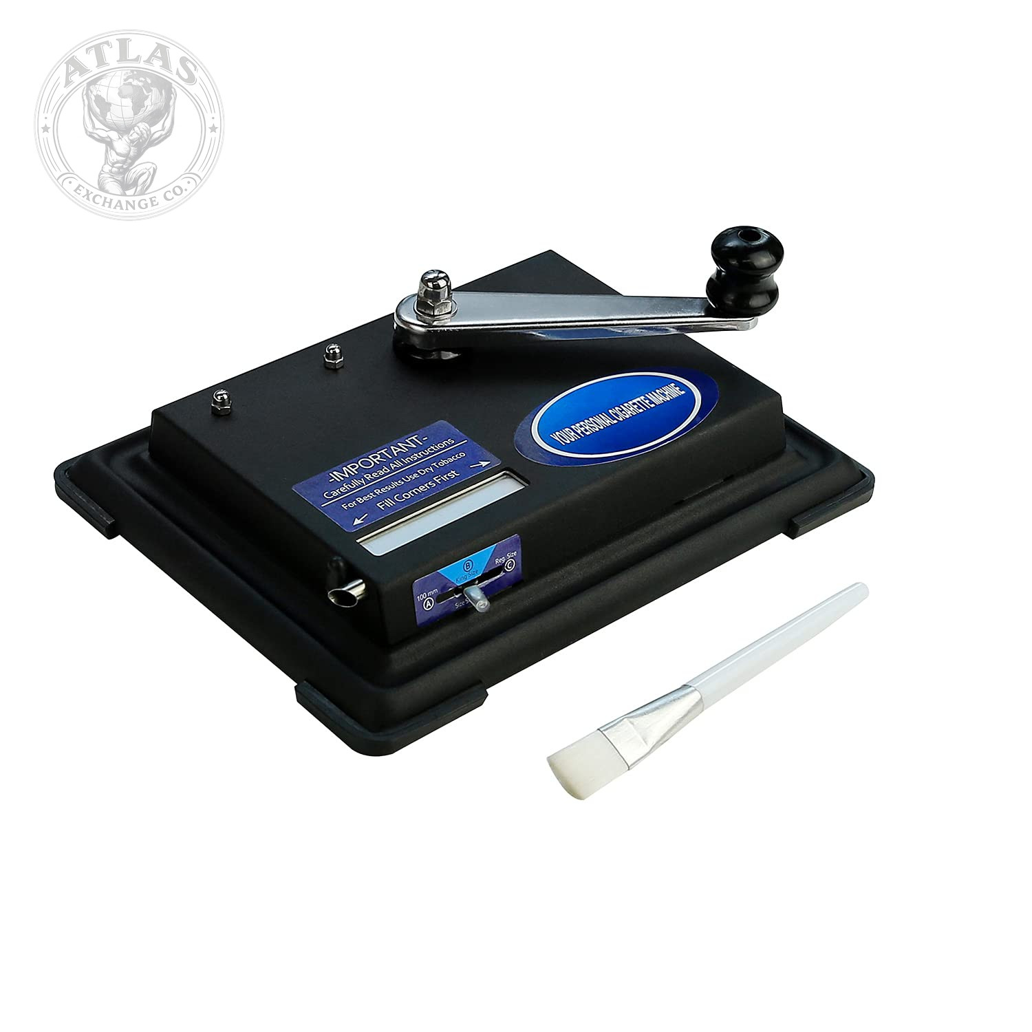 LUCYCAZ Cigarette Rolling Machine, Tobacco Hand Operation Injector Maker Roll Yo