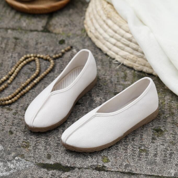 Old Style Buddhist Monk Shaolin Kung fu Shoes Women's Tai chi Martial arts Shoes