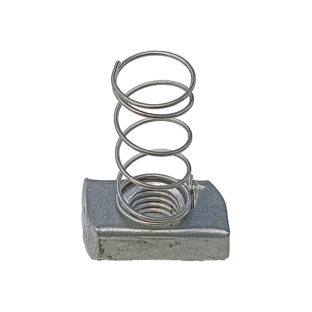 GRAINGER APPROVED V200 1/2S2 Spring Nut,304 SS,Overall W 3/4in,PK25 2HAN4