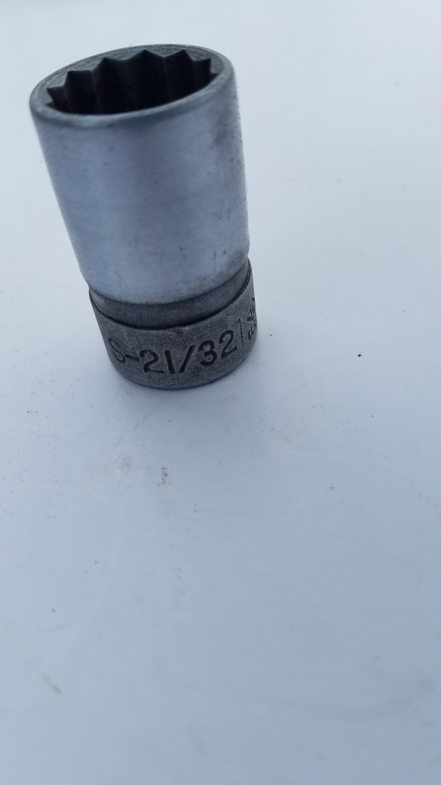 VINTAGE  S-21/32 W USA. 12pt Socket