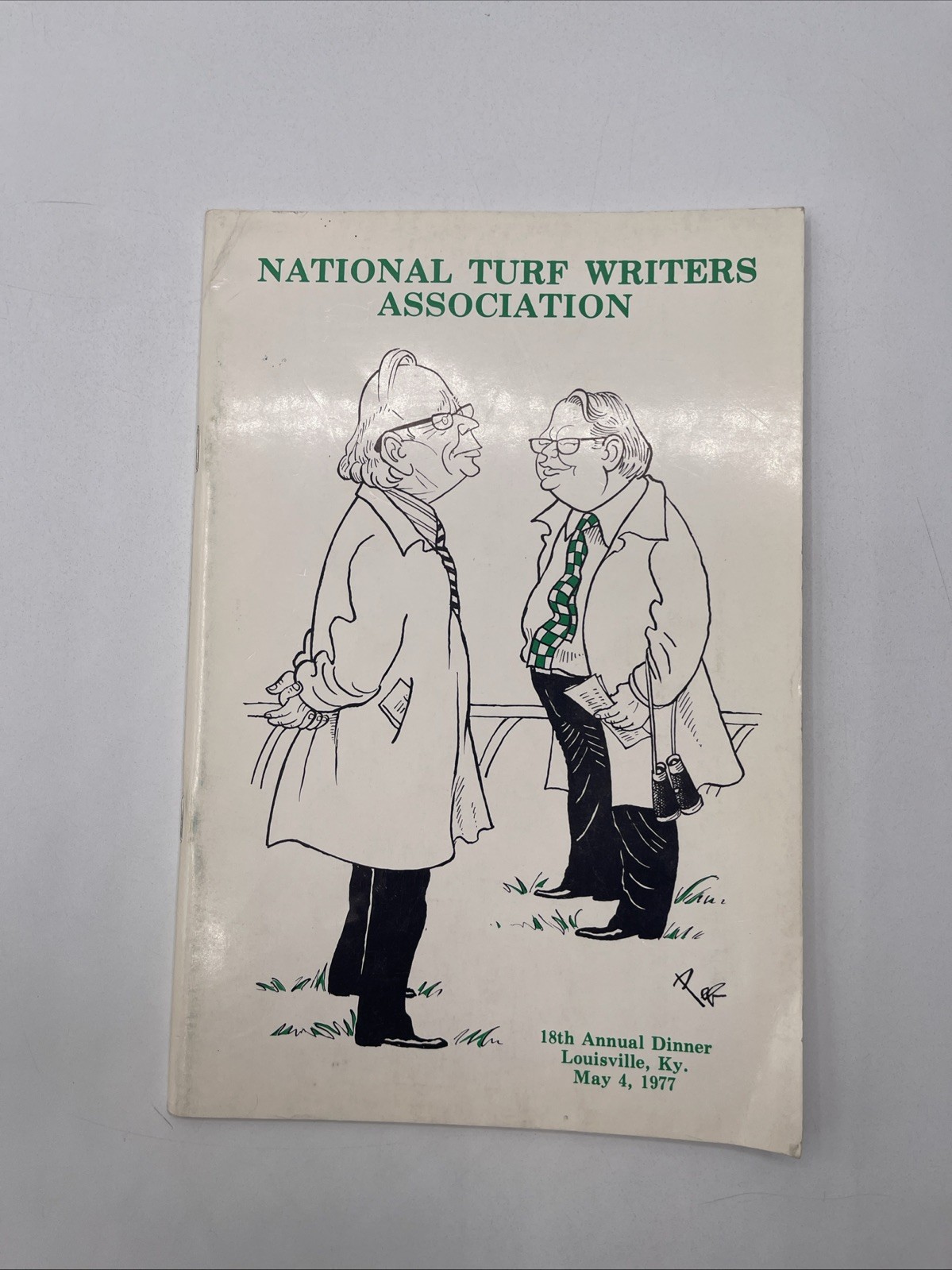 1977 National Turf Writers Association 18th Annual Dinner Program