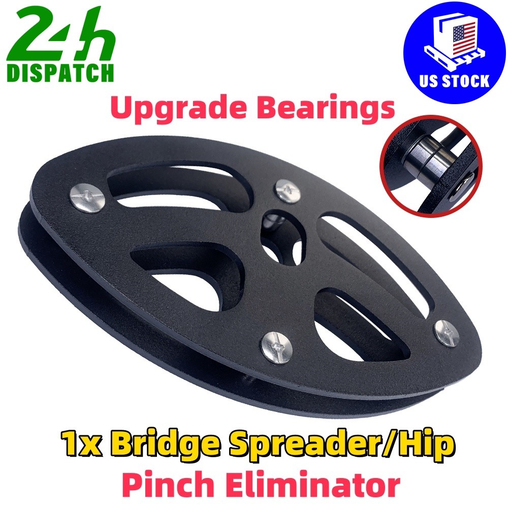 Bridge Spreader-Hip Pinch Eliminator Upgrade Bearings For Most Saddles Hunting