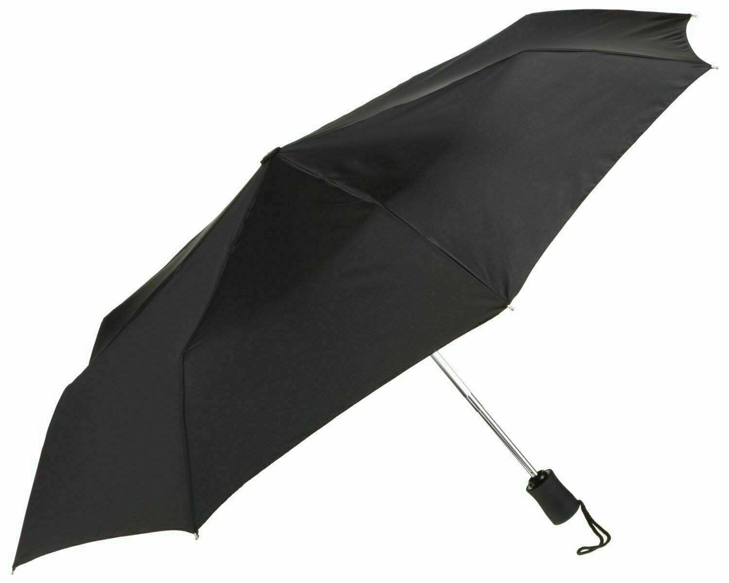 Rain Umbrella Small Compact folding opens 42" GREAT FOR KEEPING IN AUTOFREE SHIP