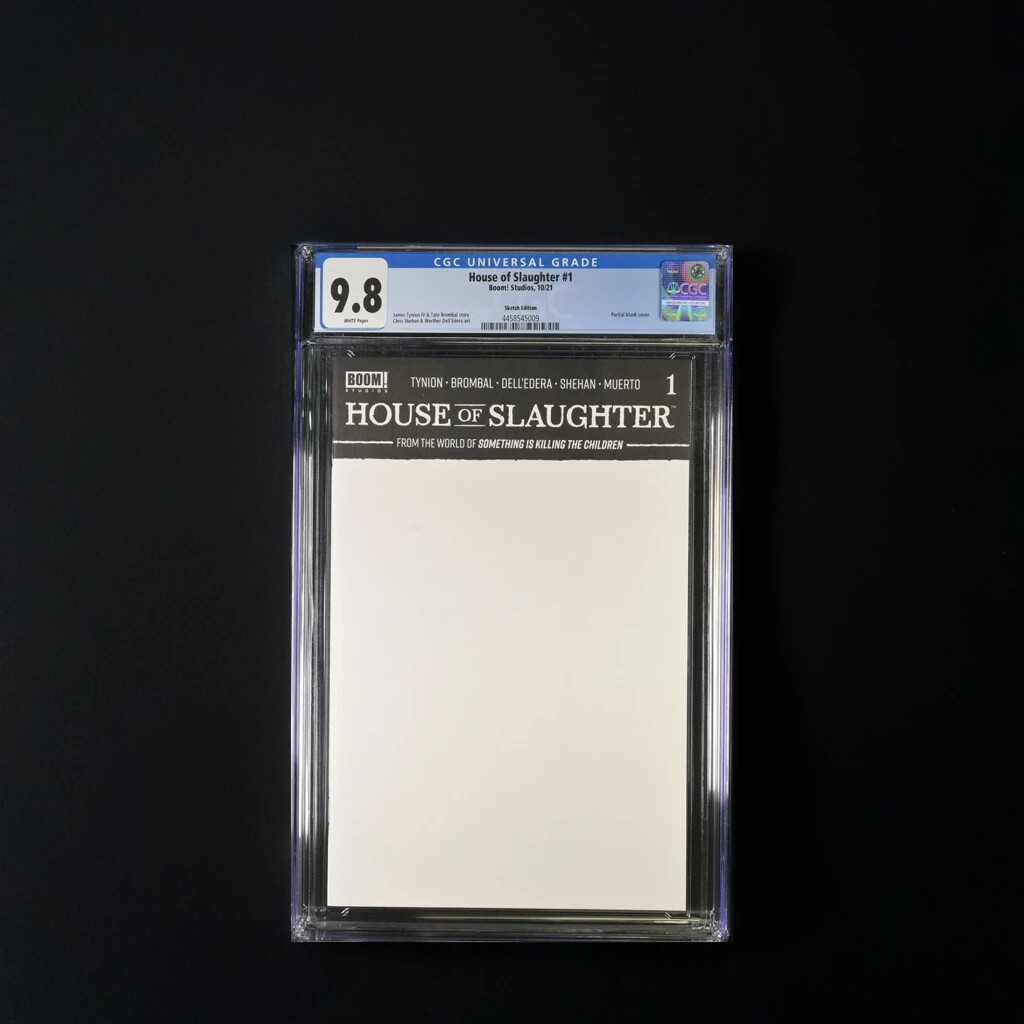 House of Slaughter #1 Sketch Edition CGC 9.8 (2021)