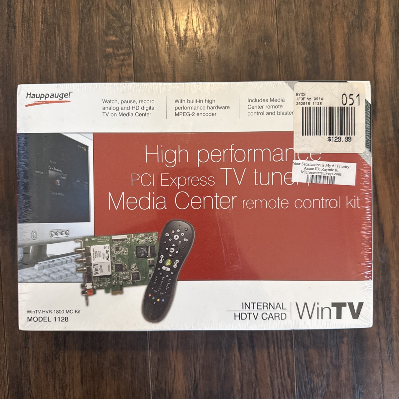 Hauppauge 1128 WinTV-HVR-1800 Internal Hybrid TV Tuner/Video Recorder