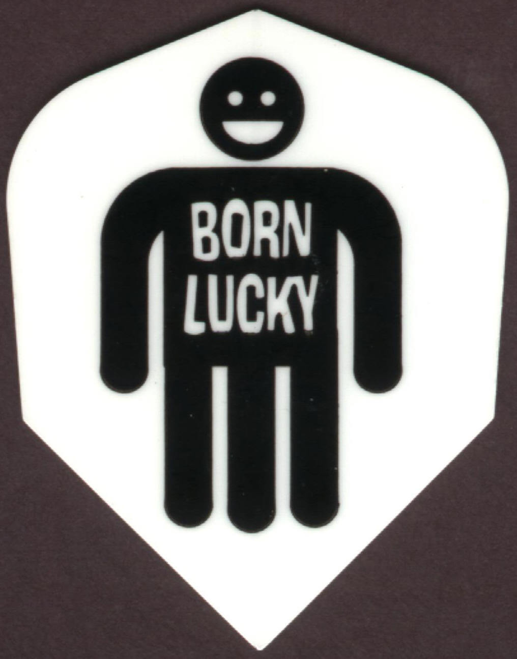 Born Lucky Standard Dart Flights: 3 per set