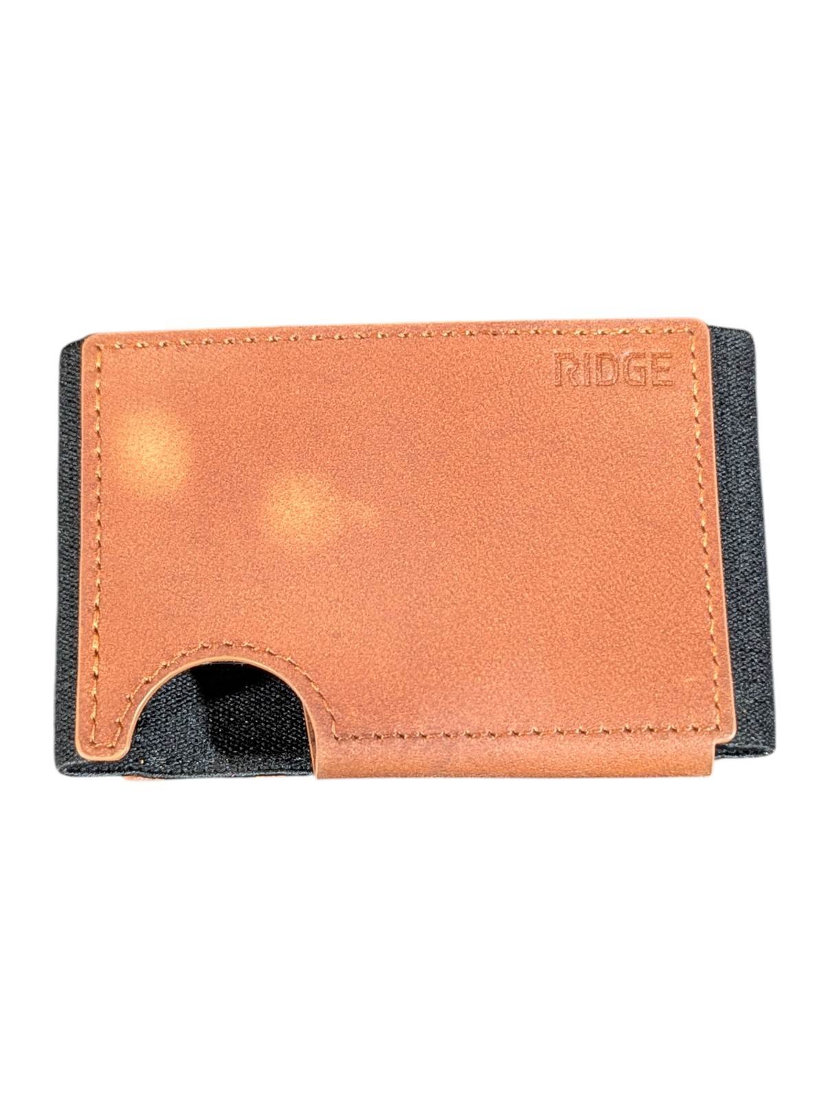 Aa9U The Ridge Wallet BIFLEX Leather - Tobacco Brown USED