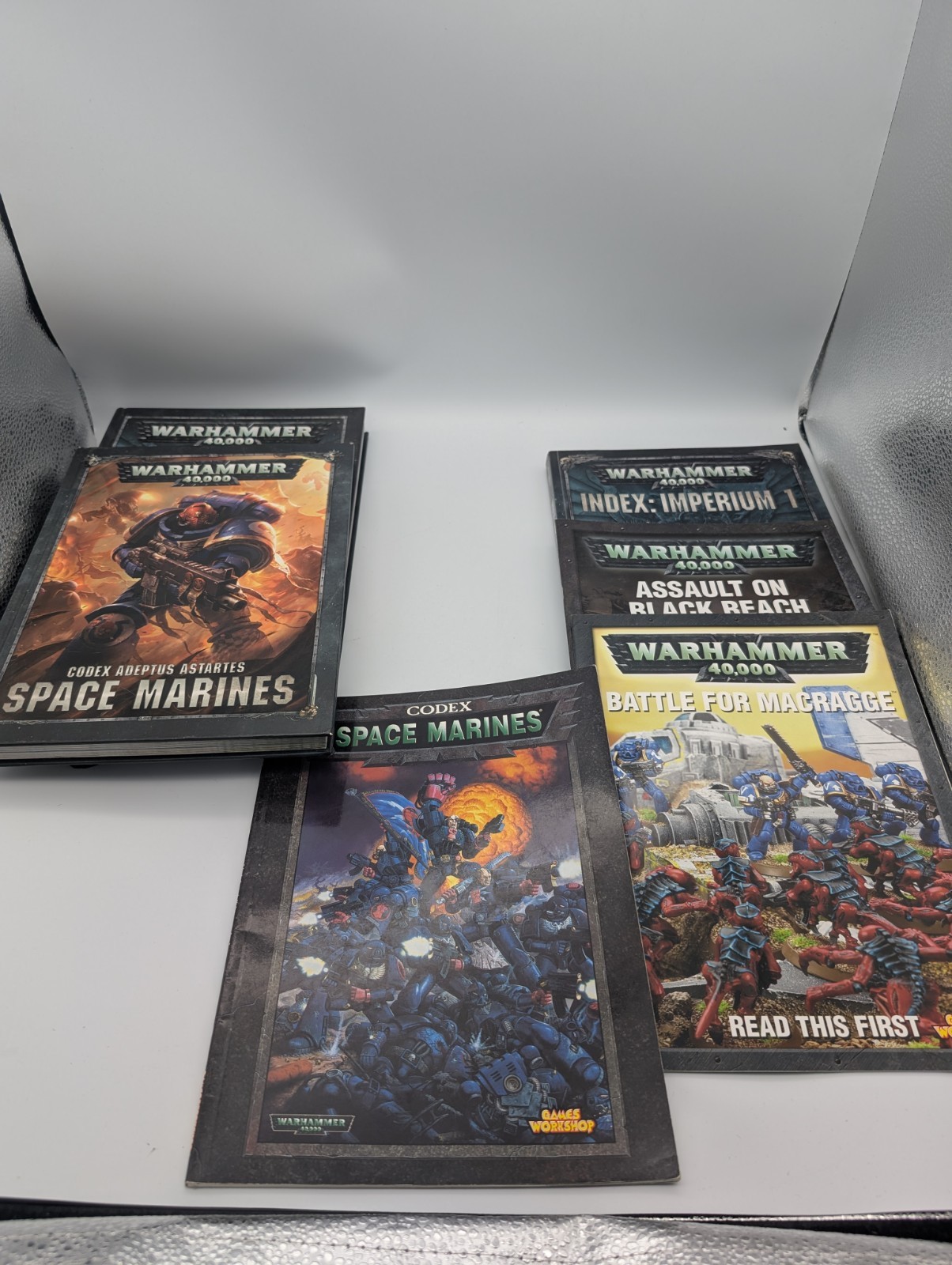 Warhammer 40K Rulebook & Codex Bundle Lot of 6 RPG Books 40,000 Games Workshop