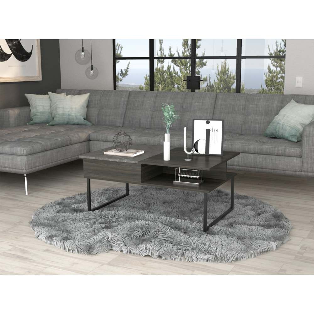 Dayton Lift Top Coffee Table with Storage Hidden Compartment