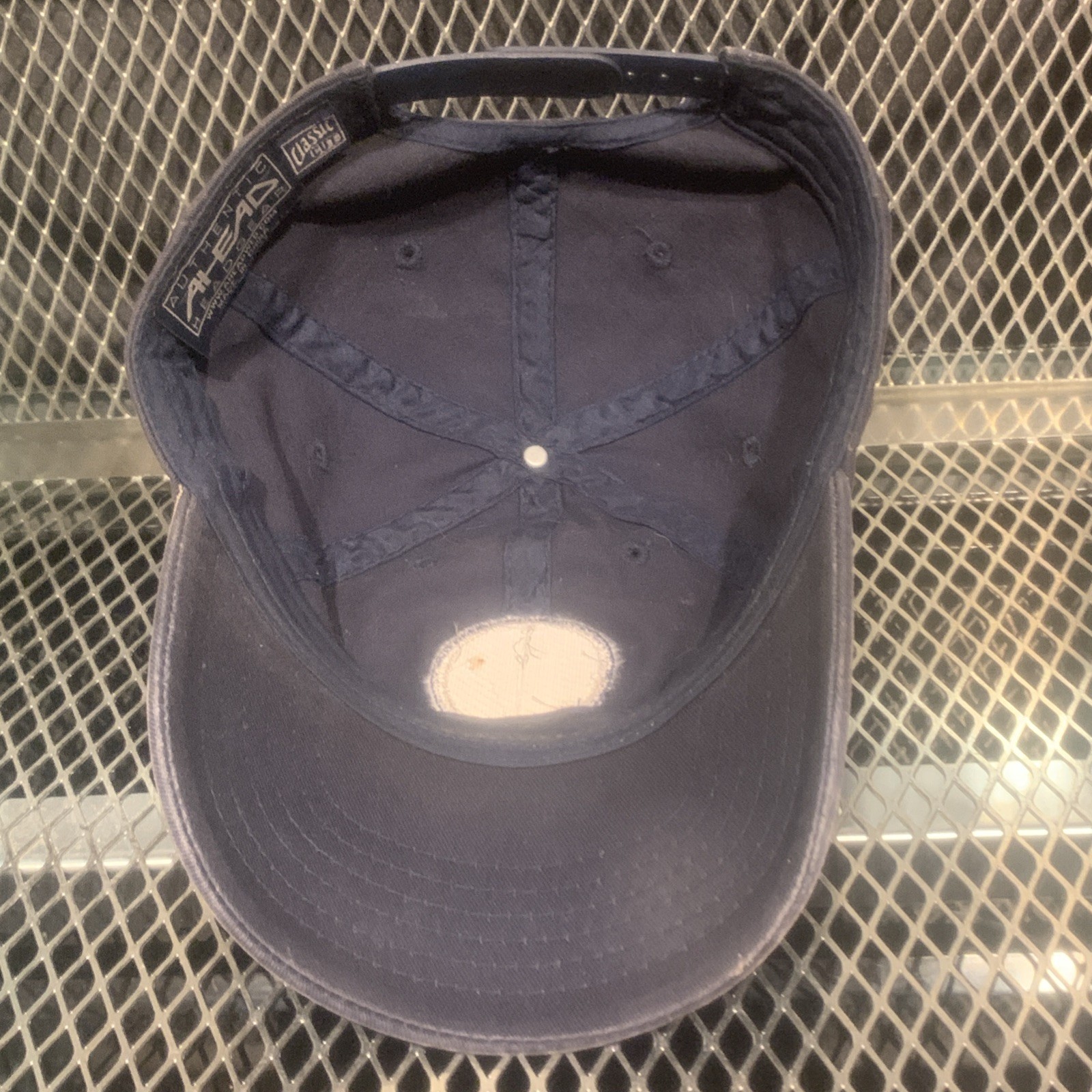 AHEAD Cog Hill Dubsdread Gray Mid-Fit SnapBack Distressed Style Golf Hat