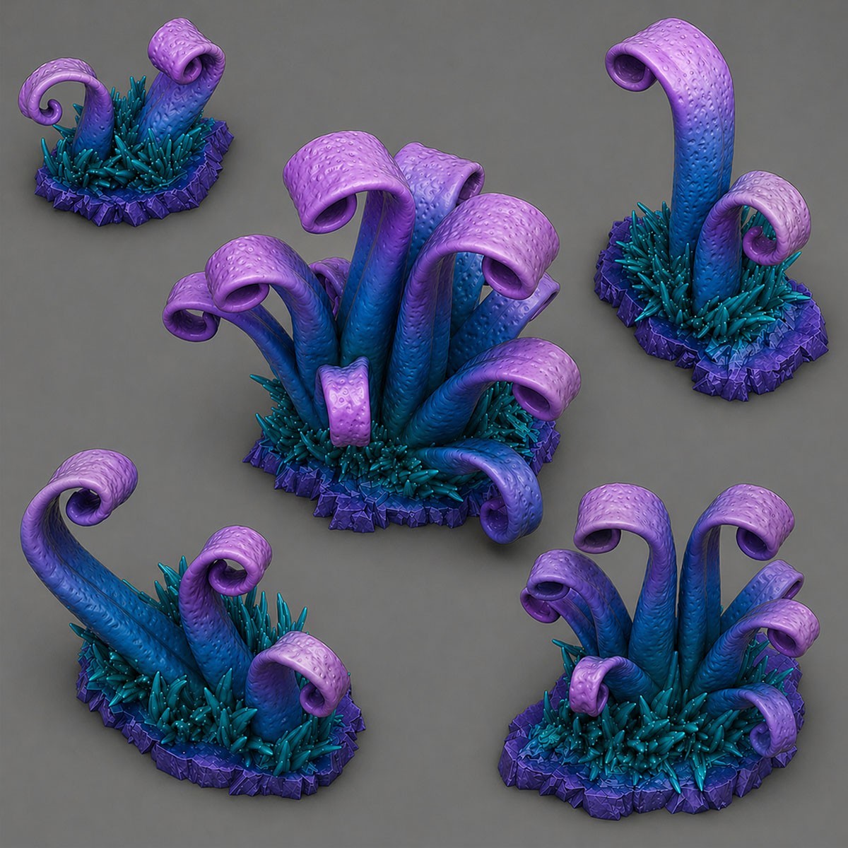 Void Tendril Flora Legion Terrain Scenery Tabletop Miniatures 28mm Wargames