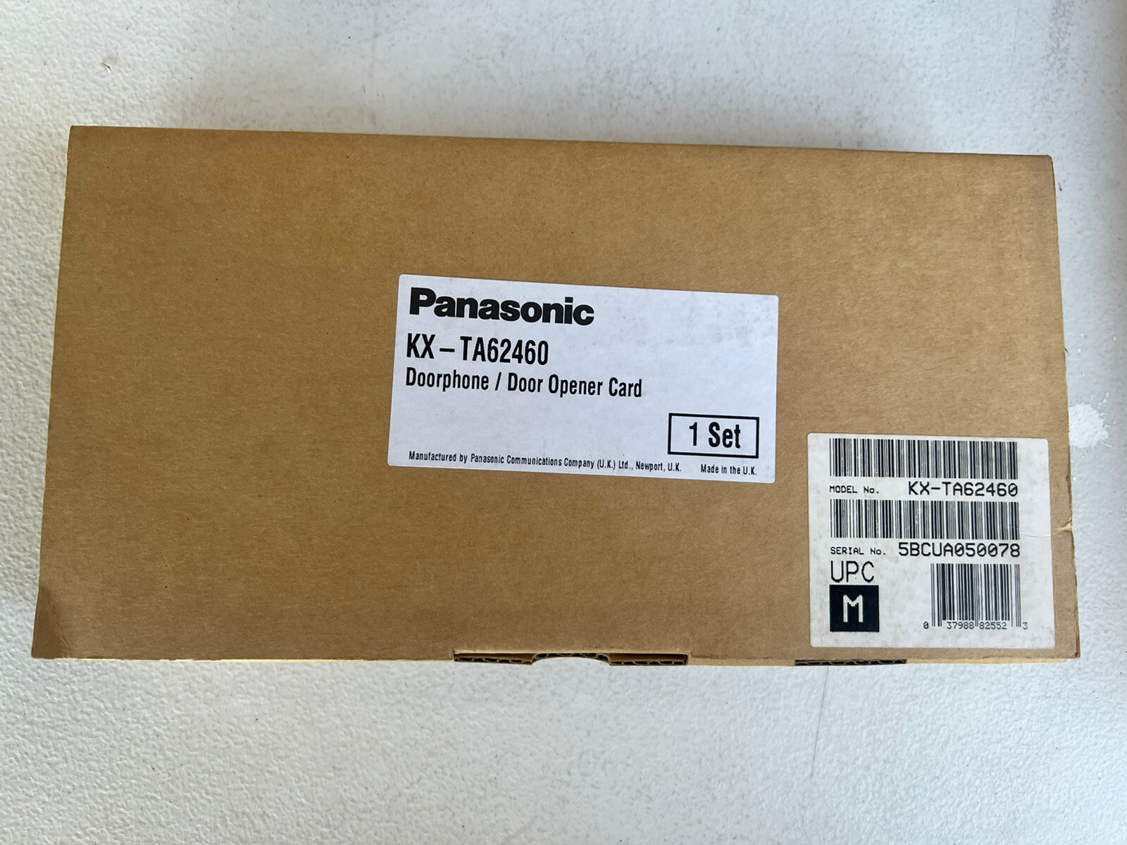 Panasonic KX-TA62460 Door Phone / Opener Card for KX-TA624 *Brand New*