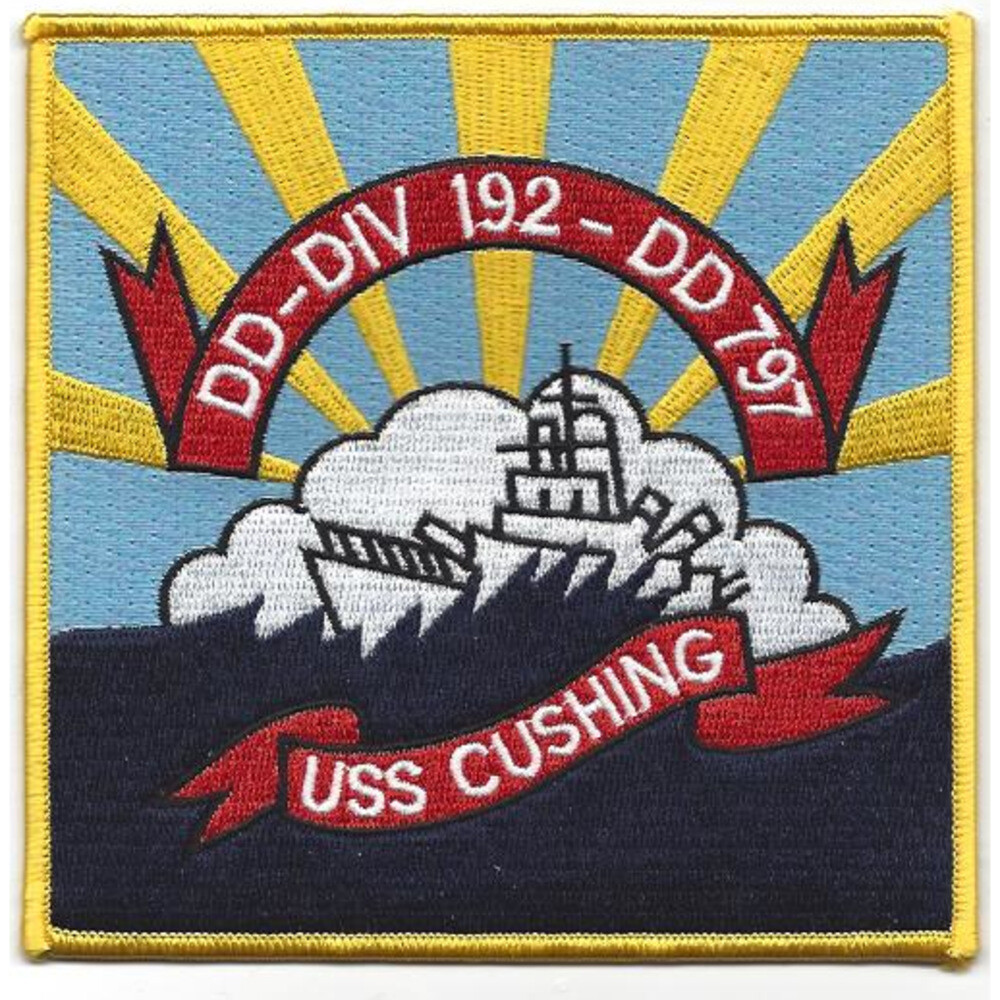DD-797 USS Cushing Patch