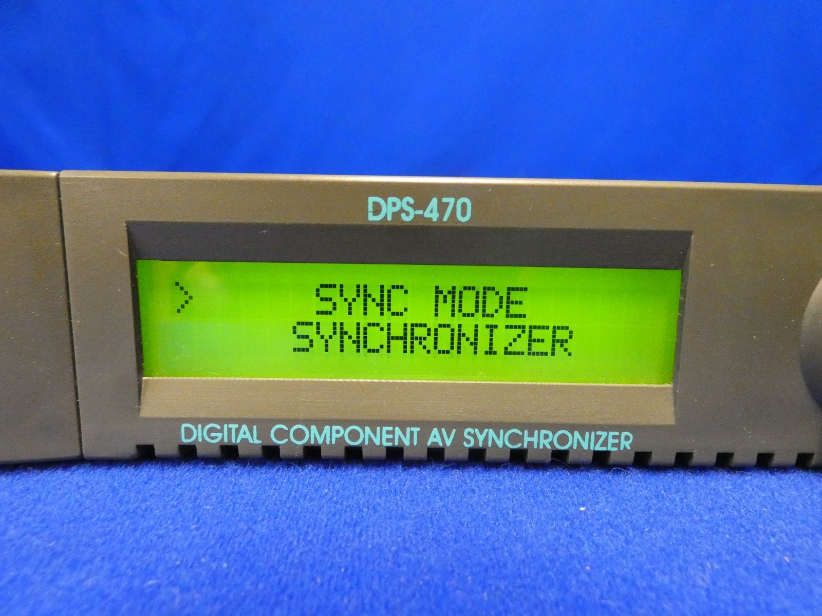 DPS DPS-470 Digital Component AV Synchronizer SD-SDI (480 only) tested working