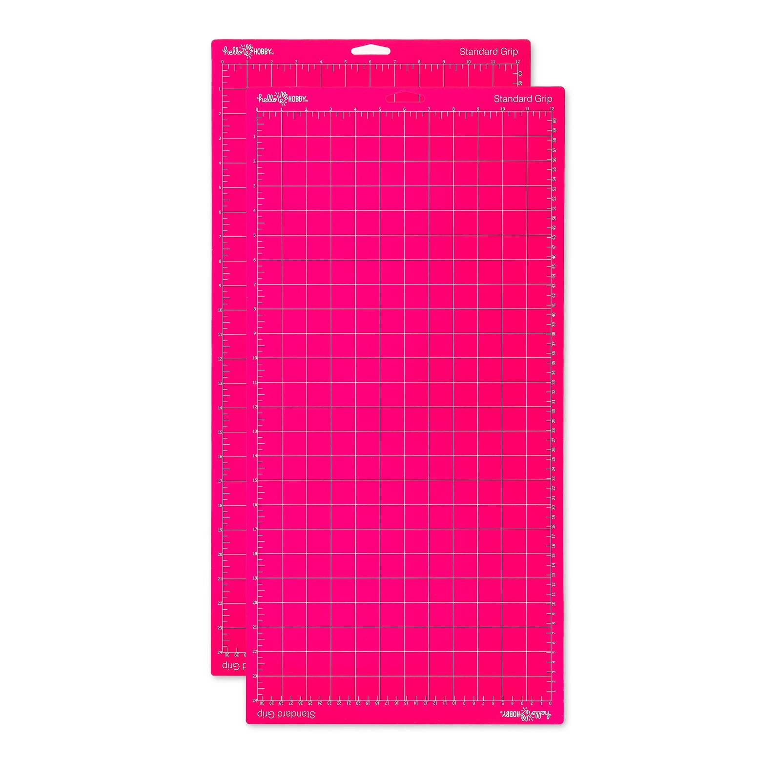 12" X 24" Standard Grip Adhesive Cutting Mat, Pink, 2 Count