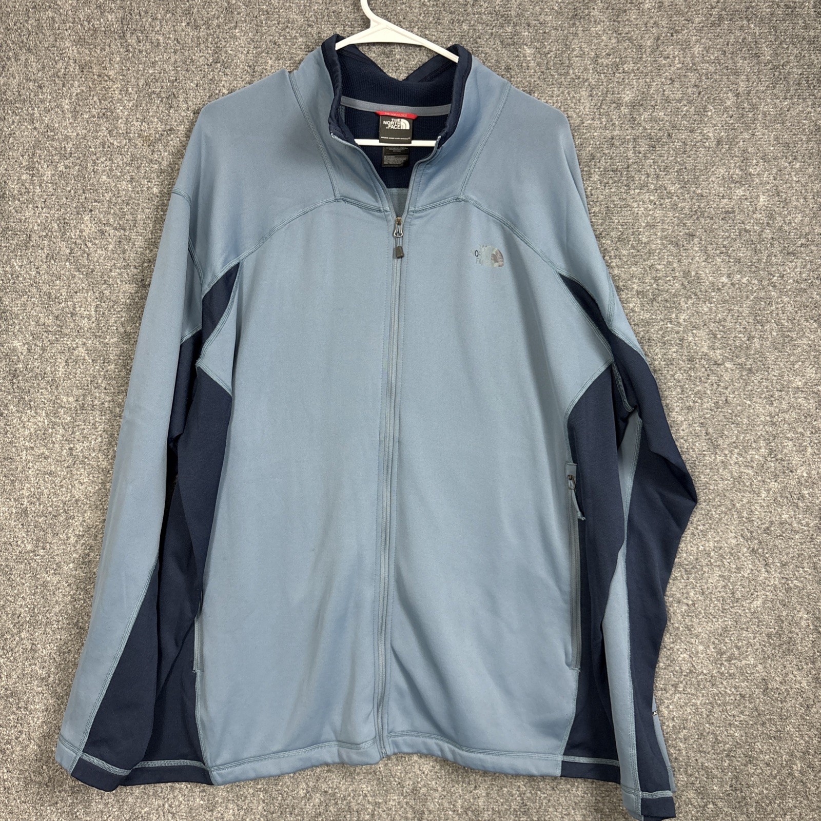 The North Face FlasDry Jacket Mens Size XXL Blue Performance Lightweight