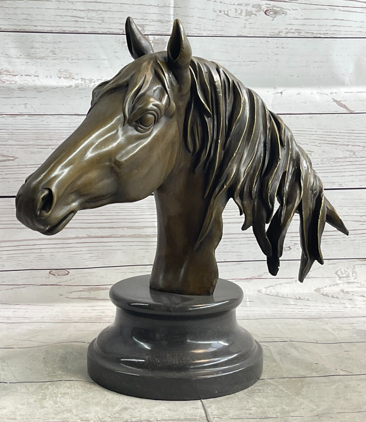 Graceful Horse Bronze Sculpture by Milo Iconic Artwork for Horse Lovers Gift