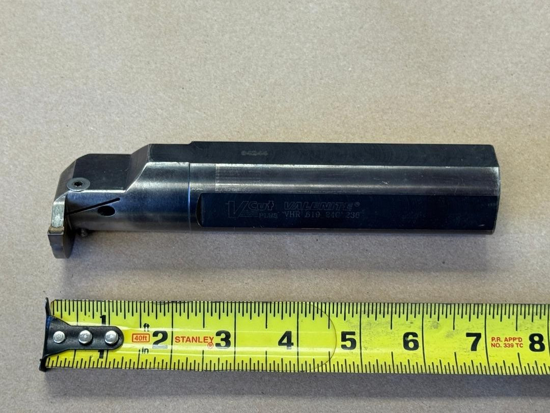 VALENITE VHR 619 24C 236 BORING BAR , 1-1/2" SHANK DIA, CUT TO 7-1/8" OAL