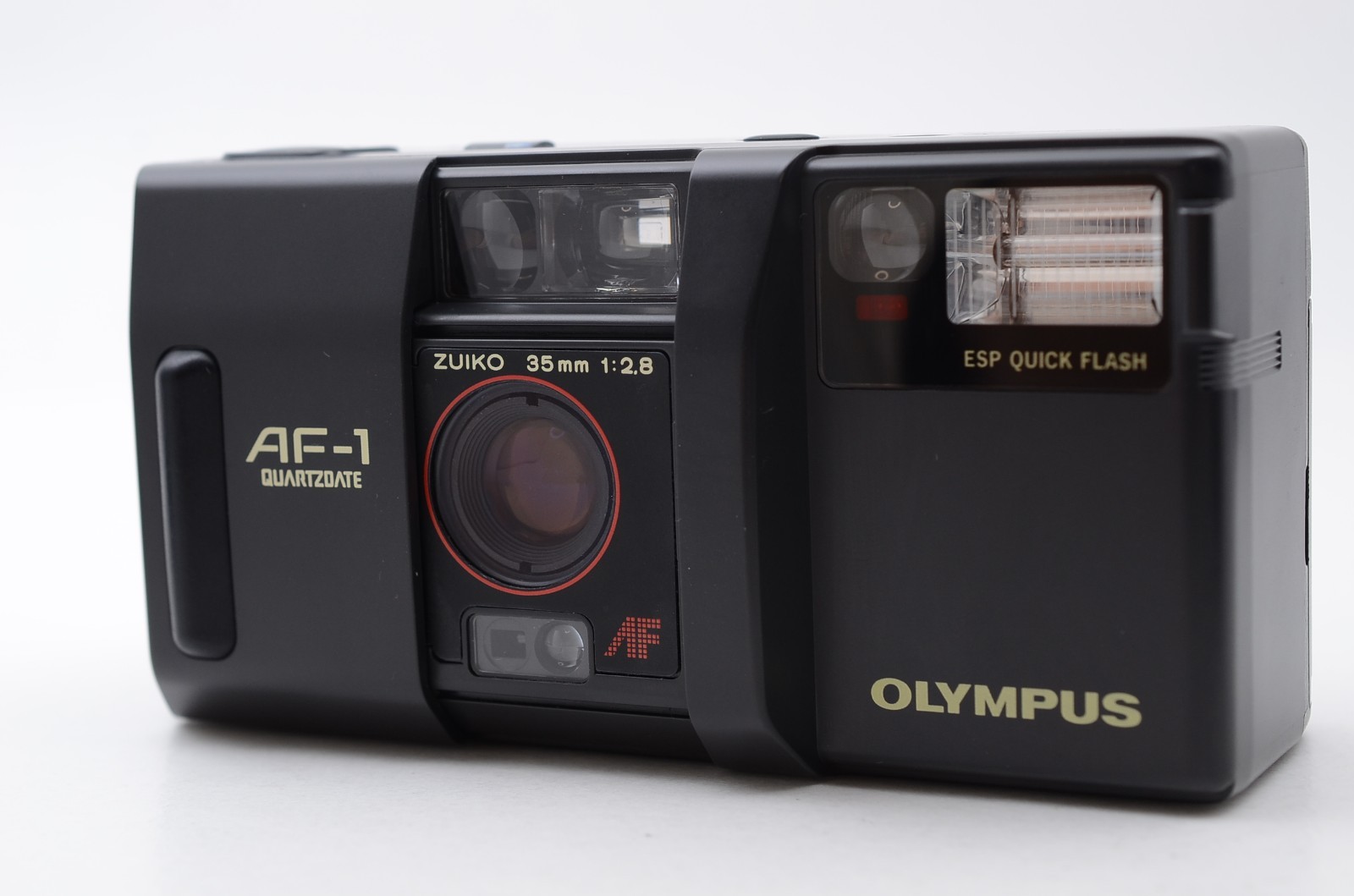Olympus AF-1 Infinity 35mm Point & Shoot Film Camera Black [MINT] From Japan