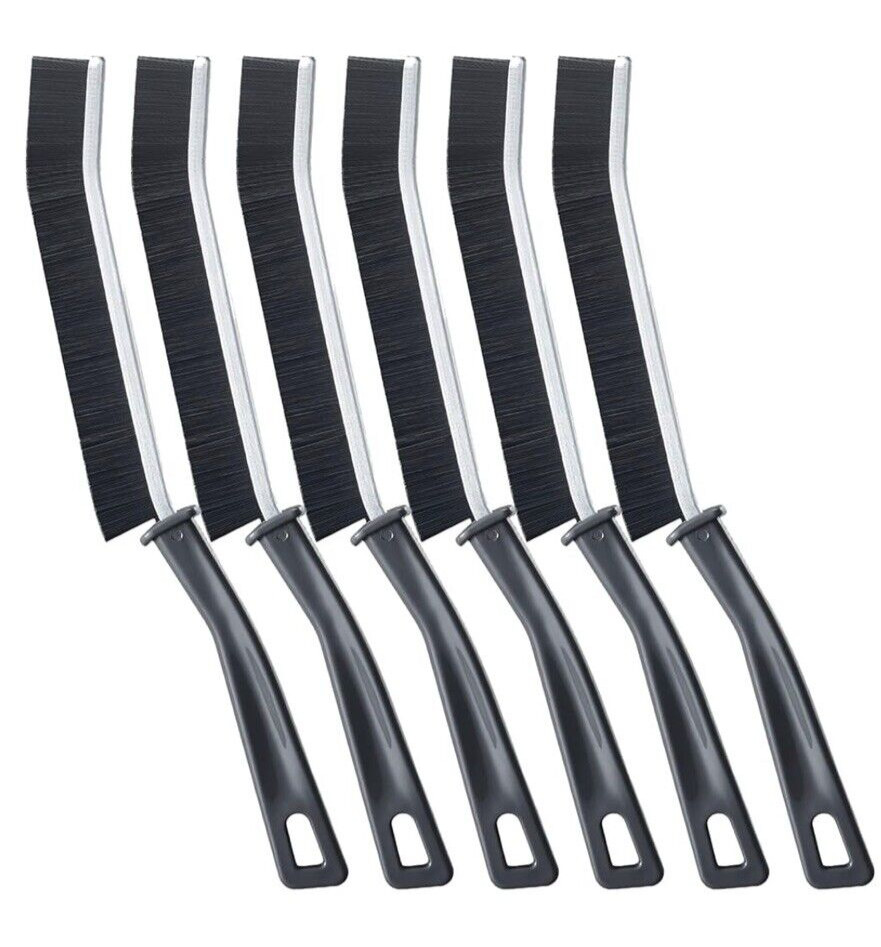 6 Pack Hard Bristle Recess Crevice Cleaning Brush Tools Gap Cleaning NEW!!