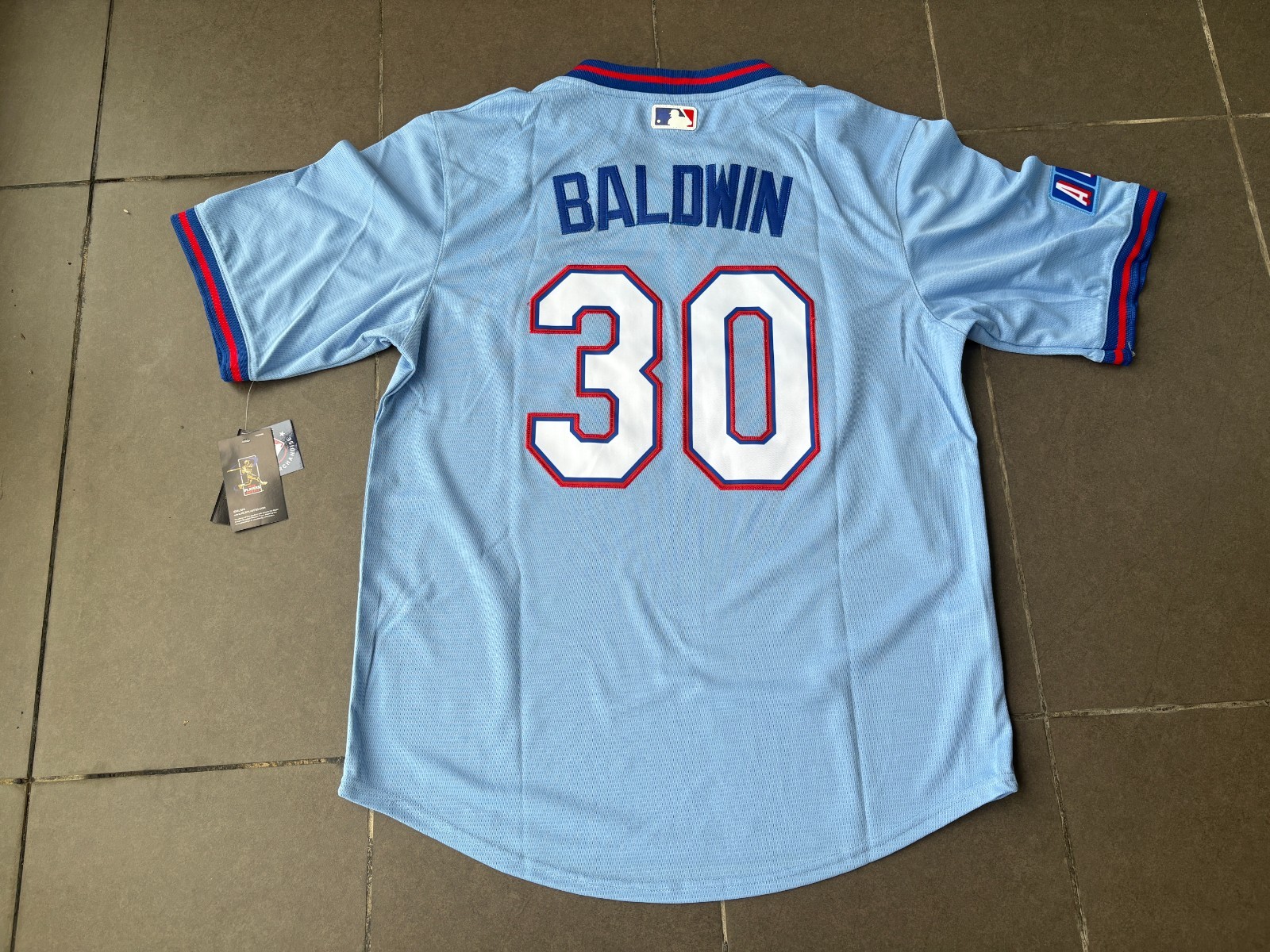 Man Drake Baldwin Jersey  Aanta Bves Stitched Jersey 30 All size