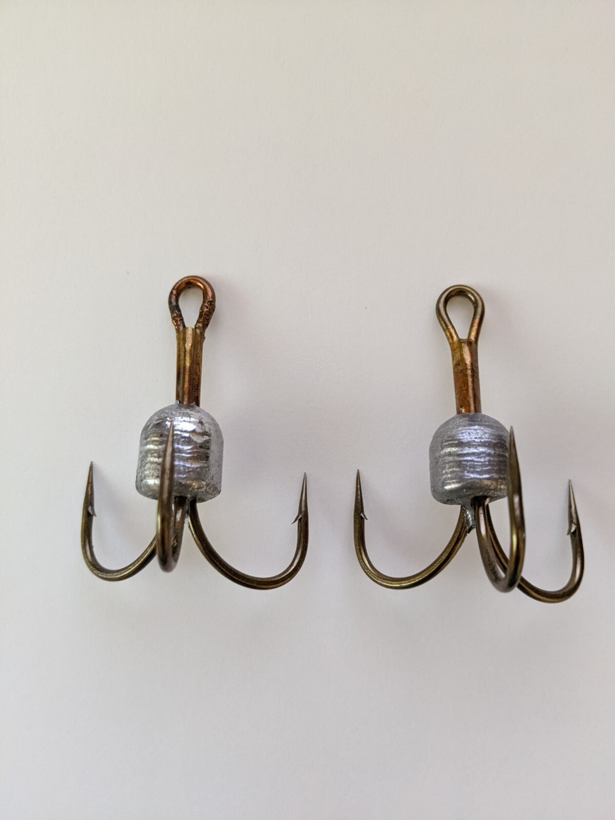 2 - 7/0 BUNKER SNAG TREBLE HOOK - 1 OUNCE EACH